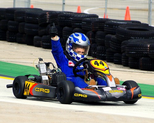 Jakob Svigny : 1re pole position... source: Babelphotos.ca